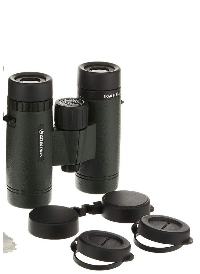 – TrailSeeker 10x32 Binocular – Fully Multi-Coated Optics – Compact Outdoor and Birding Binoculars for Adults – Phase and Dielectric Coated BaK-4 Prisms – 6.5 Close Focus