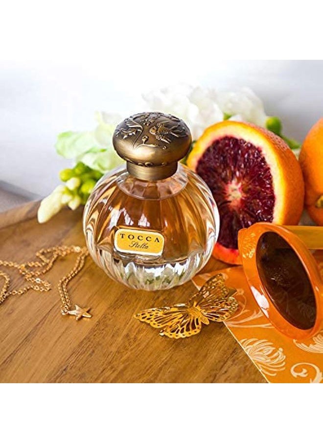 Stella Perfume for Women, 1.7oz (50 ml) - Fresh Floral, Blood Orange, Freesia, & Spicy Lily Fragrance