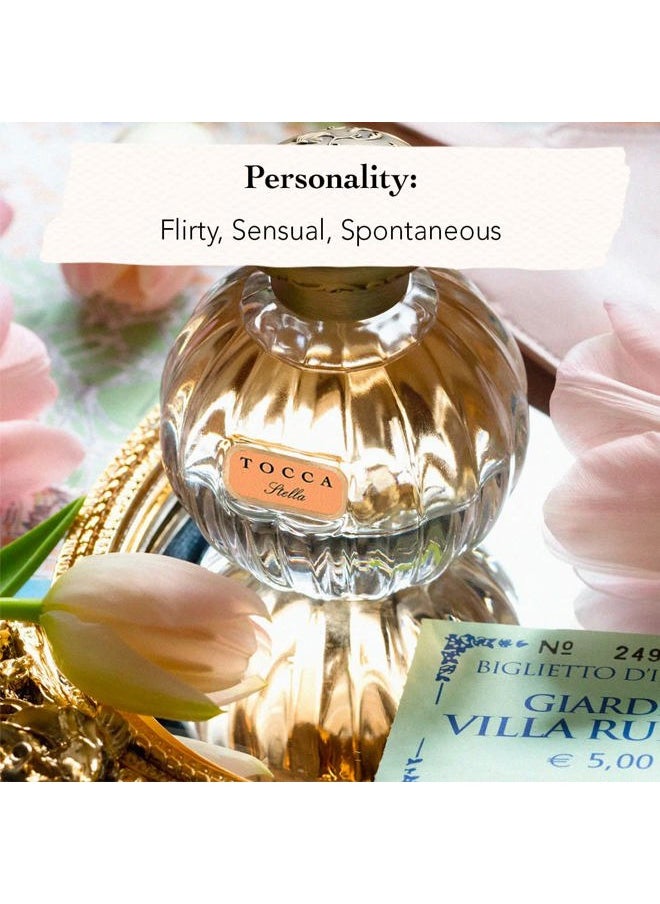 Stella Perfume for Women, 1.7oz (50 ml) - Fresh Floral, Blood Orange, Freesia, & Spicy Lily Fragrance