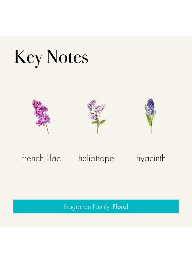 Reed Diffuser Refill, French Lilac - 8.4 oz - Up to 4-Month Fragrance Life - Includes Natural Wood Reeds - Free of Dyes & Propellants - Made in The USA