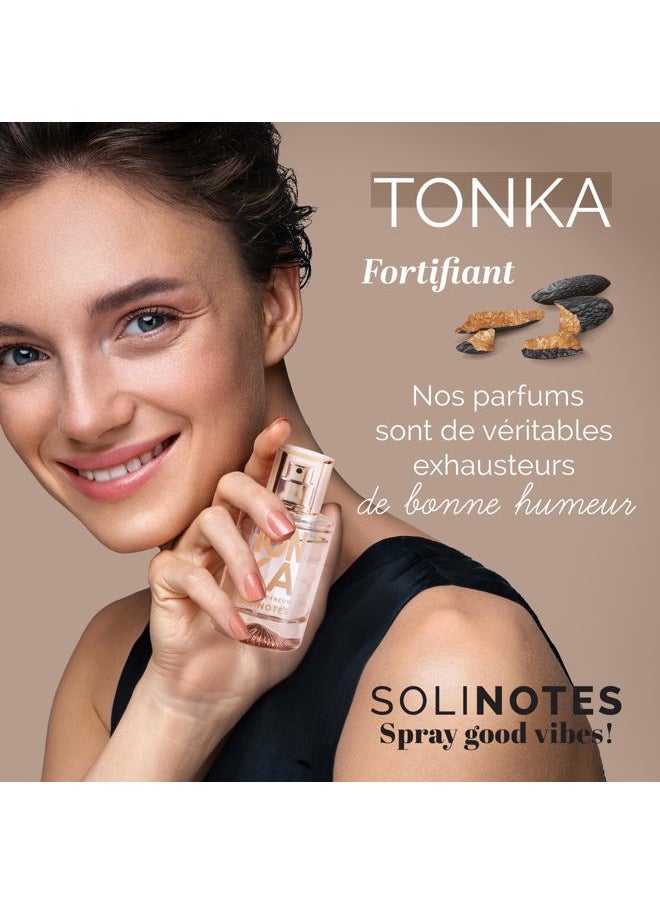 Solinotes Tonka Perfume for Women & Men, 1.7 Fl Oz/ 50 ML Eau De Parfum, Delicate Floral and Soothing Scent with Premium Ingredients - Clean Perfume, Cruelty Free, Vegan, Made in France