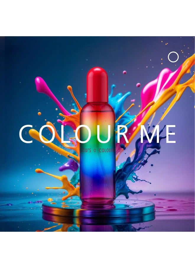 Colour Me Pink by Milton-Lloyd - Perfume for Women - Floral Scent - Opens with Almond Blossom, Lilies, and White Rose - Blended with Vanilla Base - For Warm, Romantic Ladies - 1.7 oz EDP Spray