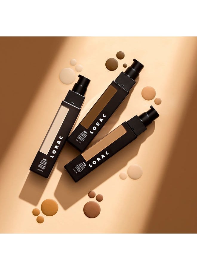 PRO Soft Focus Longwear Foundation, Shade 8| Full Coverage | Lightweight | Water-Resistant | Oil-Free