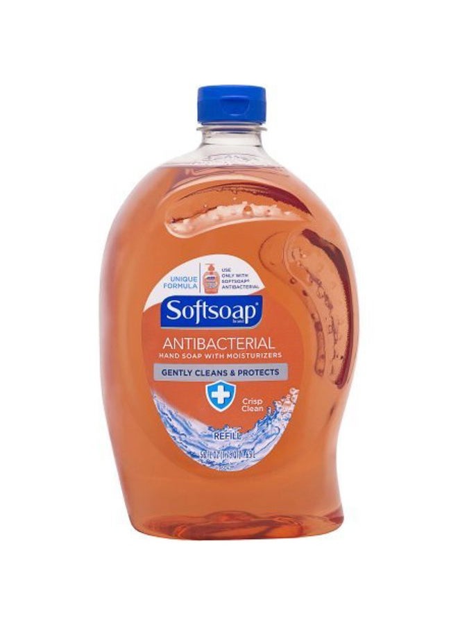 Antibacterial Hand Soap with Moisturizers Refill, Crisp Clean 56 fl oz (2 PACK)