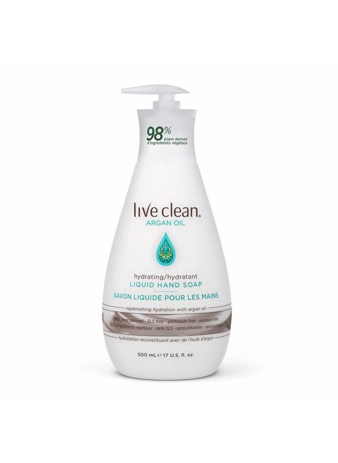 Liquid Hand Soap, Argan Oil, 17 Oz (Packaging May Vary)