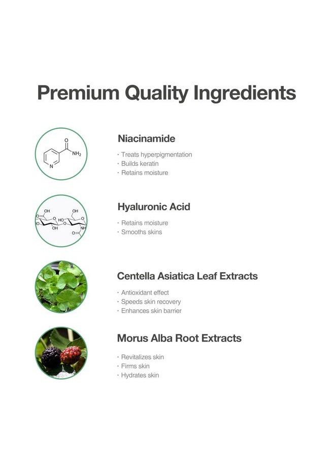 Phyto Gel (60ml / 2 fl. oz) – Korean Oil-Free Facial Serum with Centella Asiatica & Niacinamide, Skin Treatment to Calm and Improve Skin Complexion