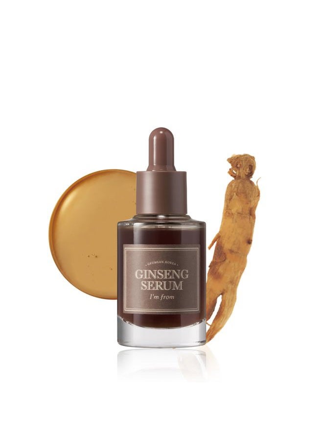 [I'M FROM] Ginseng Serum, 30ml, elasticity, anti-wrinkle, 7.98% ginseng extract