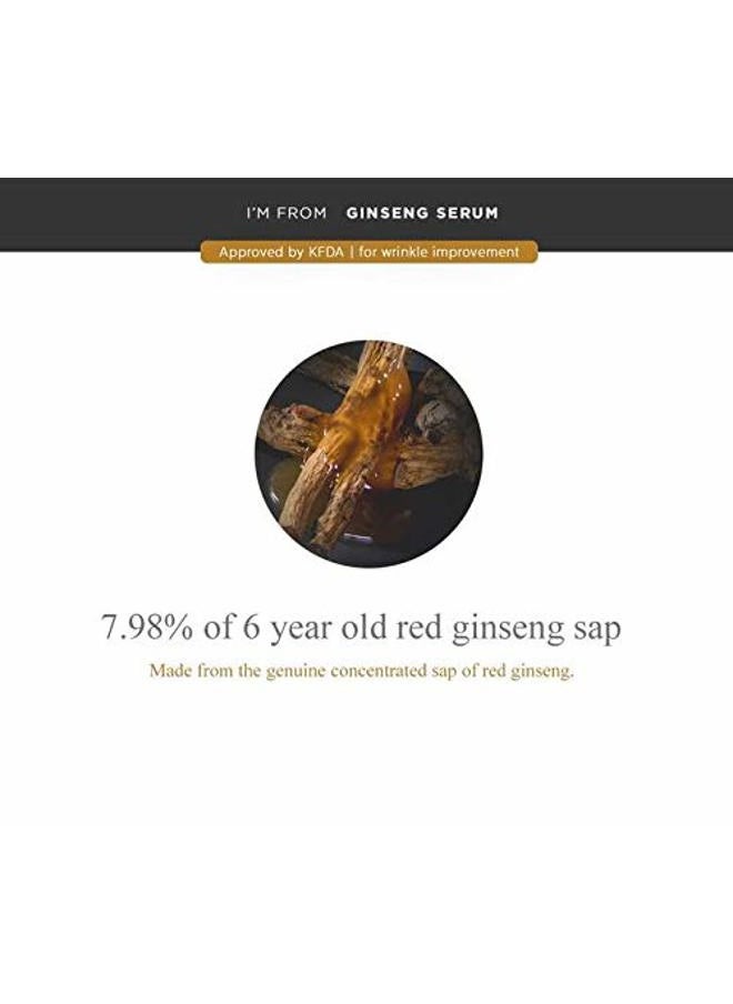 [I'M FROM] Ginseng Serum, 30ml, elasticity, anti-wrinkle, 7.98% ginseng extract