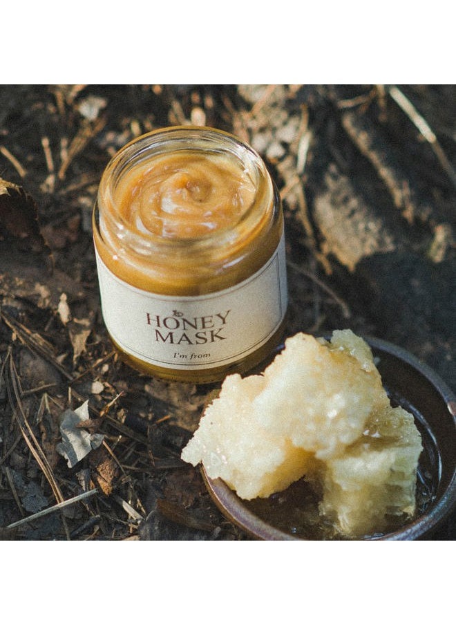 ] Honey Mask 4.23oz | wash off type, real honey 38.7%, Mature skin, Deep moisturization, Nourishment,and Clear Complexion.