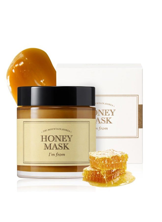 ] Honey Mask 4.23oz | wash off type, real honey 38.7%, Mature skin, Deep moisturization, Nourishment,and Clear Complexion.