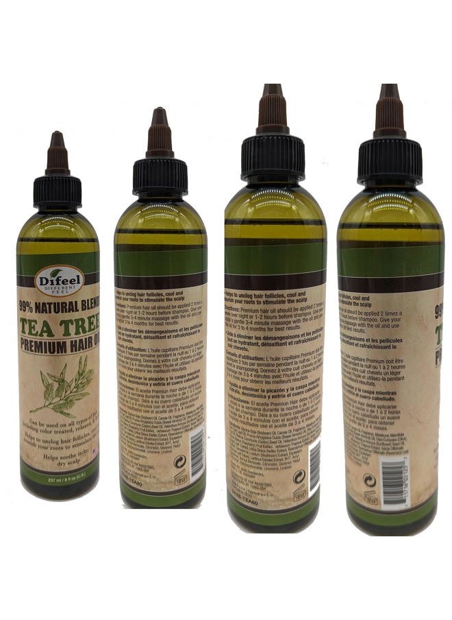 99% Natural Premium Hair Oil - Tea Tree Oil 7.78 ounce