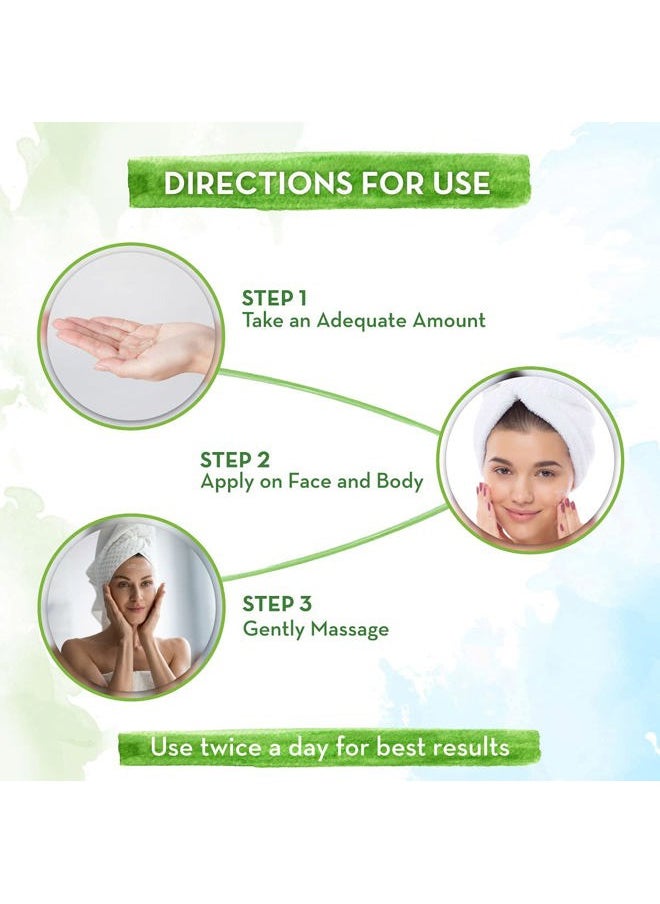 Mamaearth Ubtan Ultra Light Oil-Free Gel Face Moisturizer | Deep Hydration with Saffron & Turmeric | Helps Reduce Sun Damage | Long Lasting & Fast Absorbing | 6.76 Fl Oz/200ml