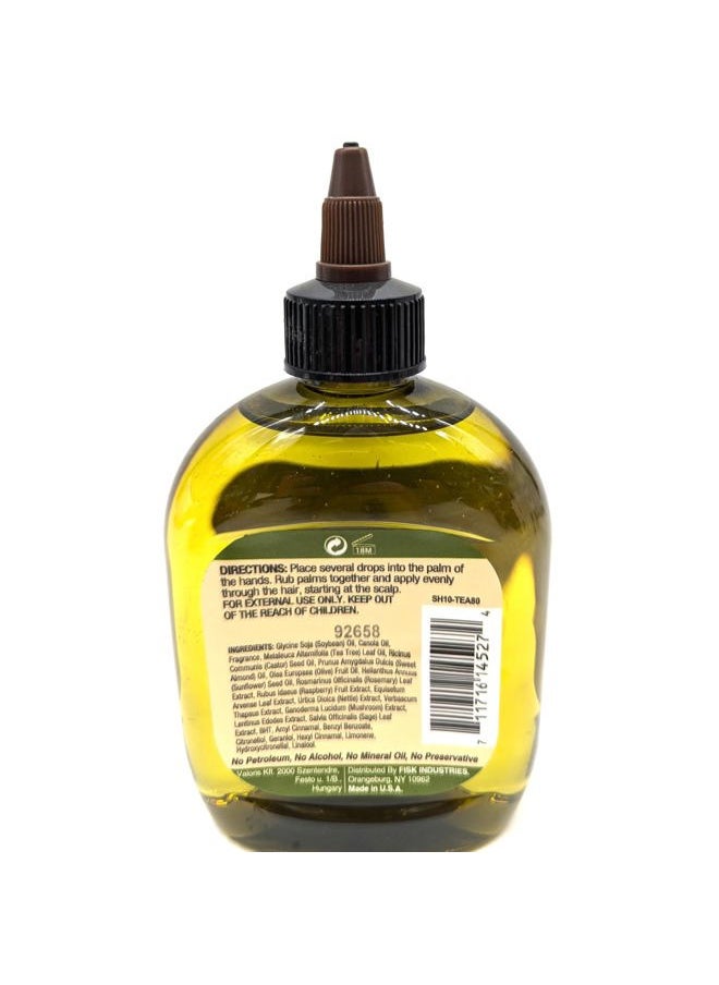 Premium Natural Hair Oil - Tea Tree Oil for Dry Scalp 7.1 Ounce (3-Pack)