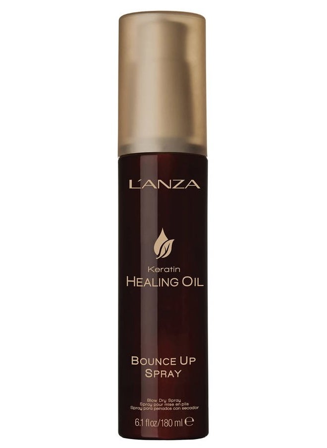 Keratin Healing Oil Bounce Up Hair Spray, Boosts Volume and Shine, With a Weightless Formula, For an Extra Push of Plump, Body & Bounce (6.1 Fl Oz)