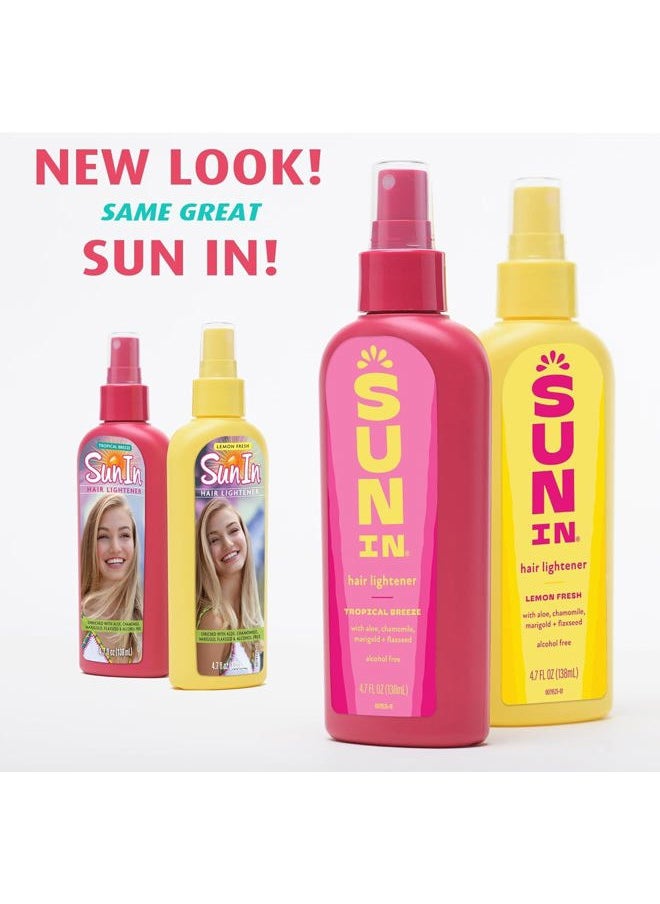 Sun-In Hair Lightener Spray Lemon Fresh, Lemon Fresh 4.7 oz Thank you to all the patrons We hope that he has gained the trust from you again the next time the service