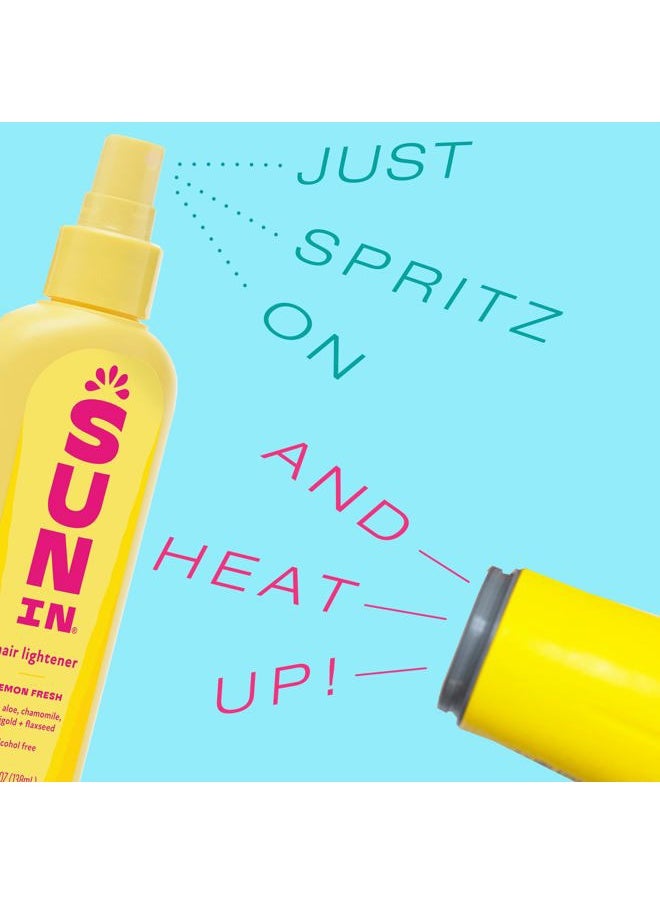 Sun-In Hair Lightener Spray Lemon Fresh, Lemon Fresh 4.7 oz Thank you to all the patrons We hope that he has gained the trust from you again the next time the service
