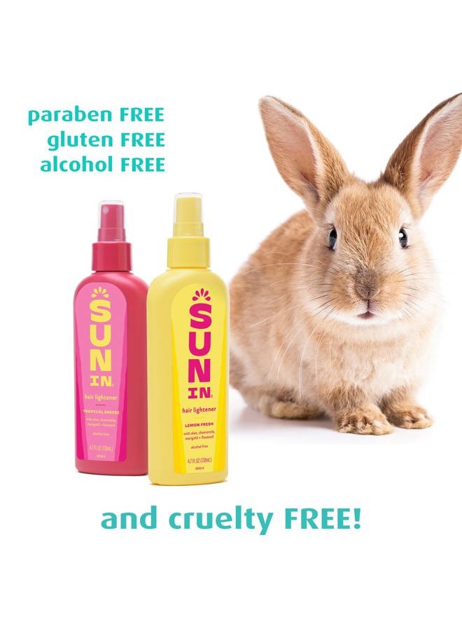 Sun-In Hair Lightener Spray Lemon Fresh, Lemon Fresh 4.7 oz Thank you to all the patrons We hope that he has gained the trust from you again the next time the service