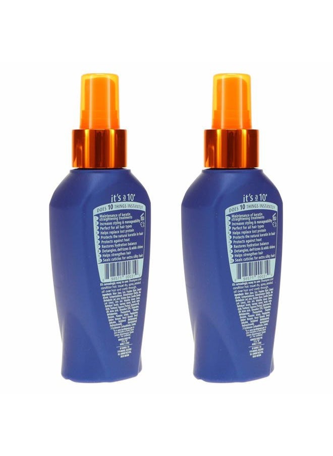 It's A 10 Haircare Miracle Leave-In Conditioner Spray w/Keratin - 4 oz. - 2ct