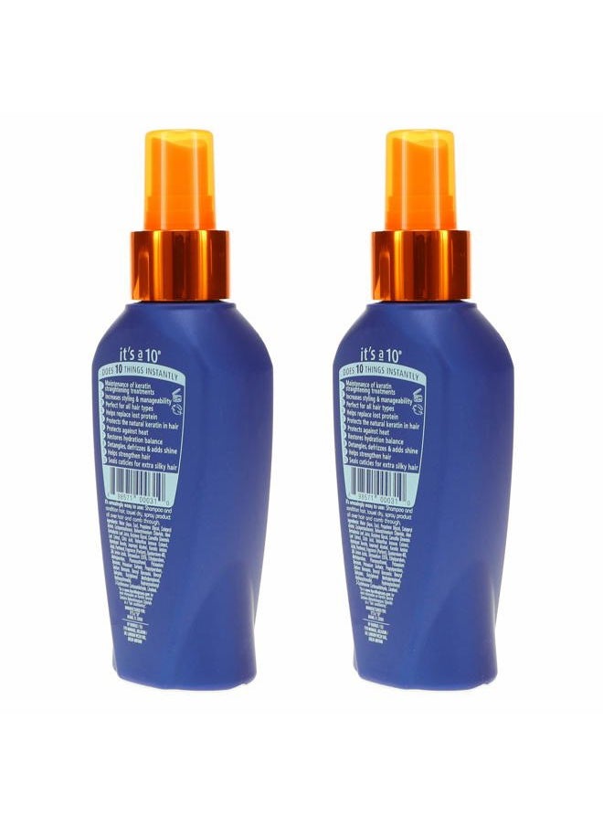 It's A 10 Haircare Miracle Leave-In Conditioner Spray w/Keratin - 4 oz. - 2ct