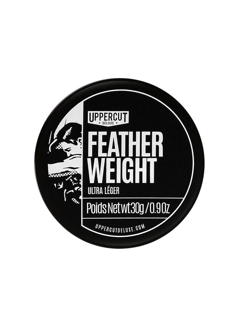 UPPERCUT DELUXE Featherweight Midi Hair Styling Paste Professional Water Based Styling Product Low Shine Firm Hold 09 oz  30g