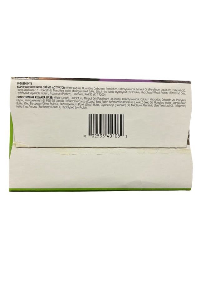 Olive Miracle Deep Conditioning No-Lye Relaxer - Super Kit 8-Count