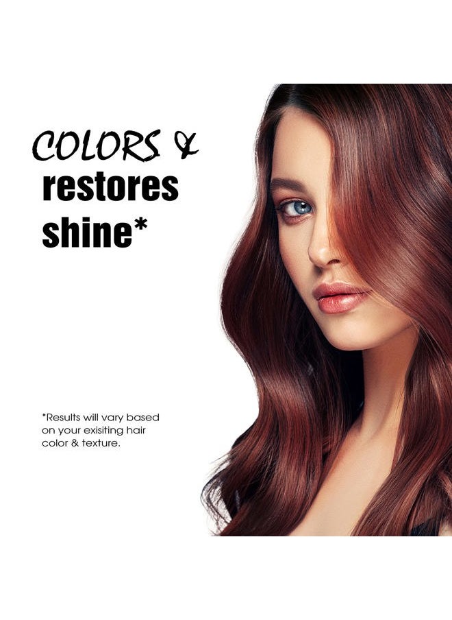 Light Mountain Henna Hair Color & Conditioner - Burgundy Hair Dye for Men/Women, Organic Henna Leaf Powder and Botanicals, Chemical-Free, Semi-Permanent Hair Color, 4 Oz (Pack of 3)