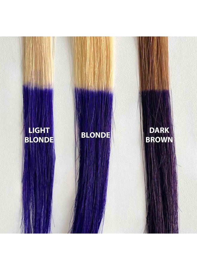 20 Purple Premium Natural Semi Permanent Hair Color