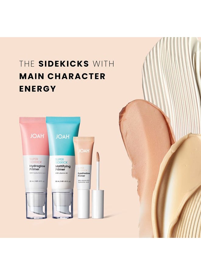 Super Sidekick Eyeshadow Primer Stick, Shadow Base for Eye Makeup, Prime Eyes for Long Lasting Glitter, Matte, or Shimmer Eyeshadow, Korean Makeup