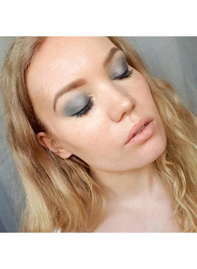 Single Matte Grey Eyeshadow,Pressed Fine Powder Eye Shadow,High Pigment Longwear Single Grey Eye Makeup for Day&Night (03)