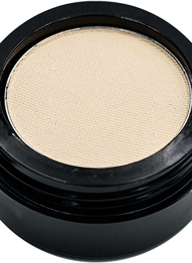 Naked French Vanilla Off White Nude Neutral Matte Pressed Powder Single Vegan Eyeshadow; Talc, Paraben & Cruelty Free