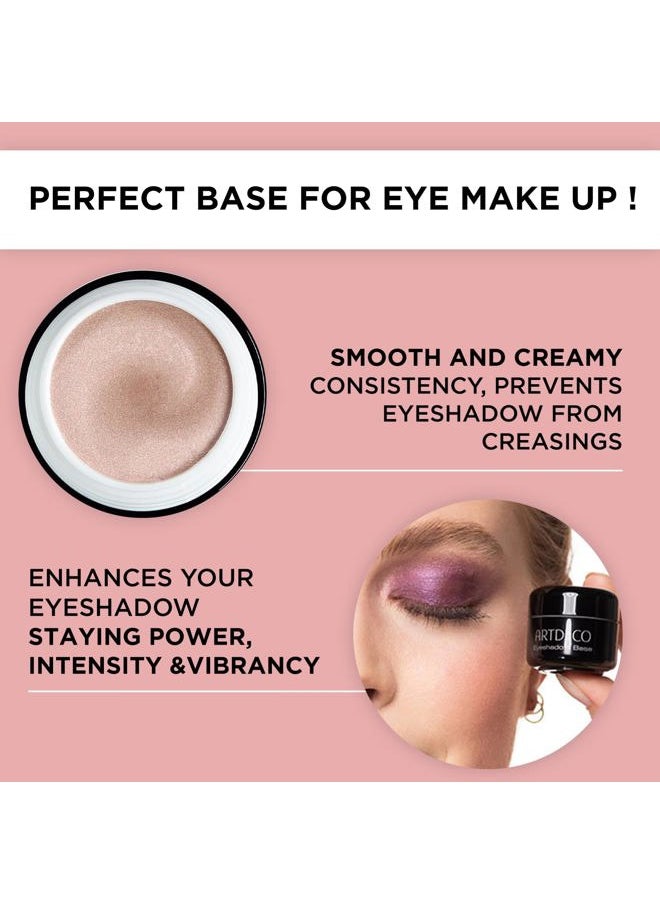 Eyeshadow Base - Improves Eye Shadow Staying Power & Prevents Creasing - Creamy Consistency - Neutral Tones - Eye Makeup - Vegan - 0.16 Fl Oz