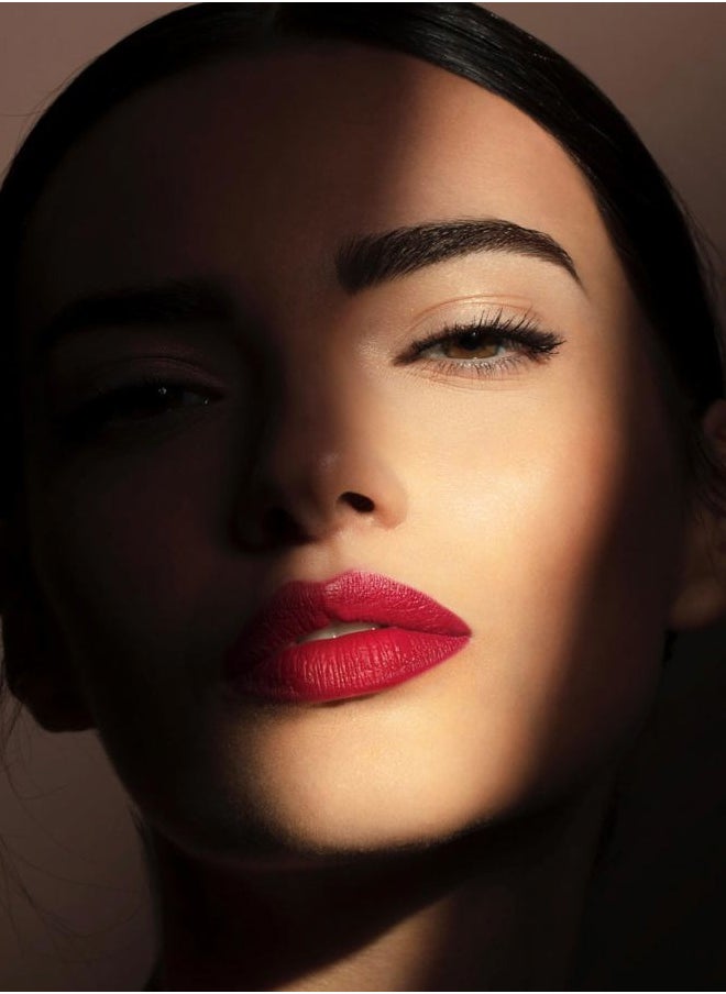 True Lips Blendable Lip Liner - Dual-Ended Matte Lining Color and Brush - Light and Creamy, Hydrating, High Pigment, Smudge Proof Formula - Paraben Free - 002 Tea Rose - 0.042 oz
