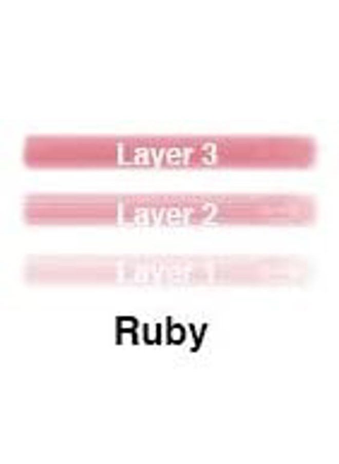 Ruby Liquid Lipstick 100% Smearproof Long-Lasting Waterproof Vegan Wax-Free Organic Kosher Natural Botanical 247 Confidence cosmetics USA Self Manufactured Factory Direct Since 1995
