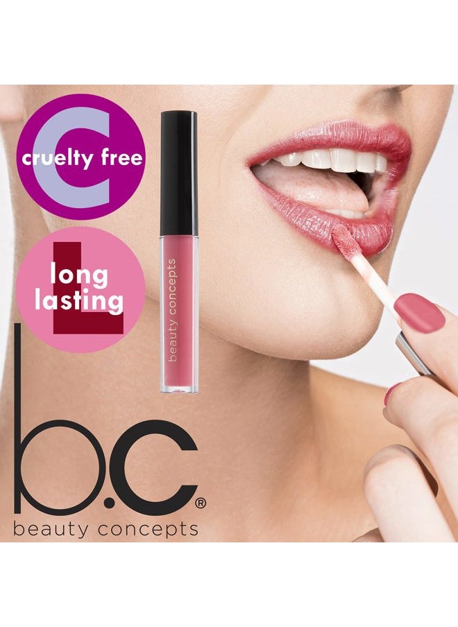 Beauty Concepts Lip Gloss Collection – Shimmering, Glossy Lip Makeup Set for a Radiant Finish, Neutral