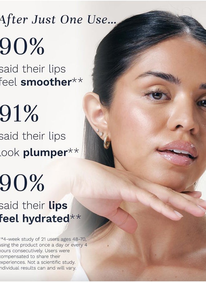 City Lips Plumping Lip Gloss Plum Springs - High-Shine Gloss for Fuller, Younger-Looking Lips | Hydrating & Smoothing Lip Treatment Hyaluronic Acid