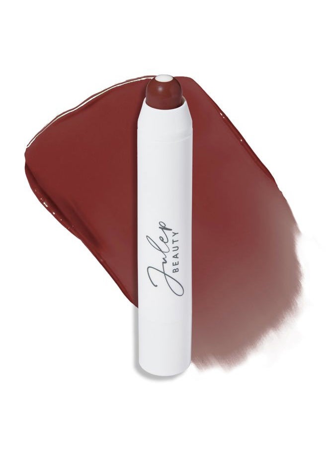 It's Balm Tint of Color Lip Balm - Cherry Wood Creme | Hydrating Lip Color with Vitamin E Core | Natural Gloss Finish | Vegan & Cruelty-Free