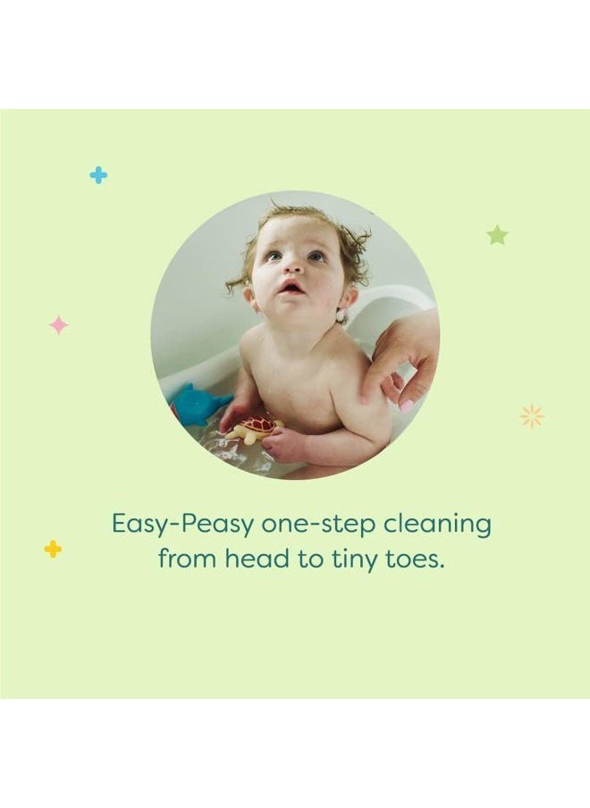 Baby Shampoo + Body Wash Pump Bottle, Fragrance Free, 16oz