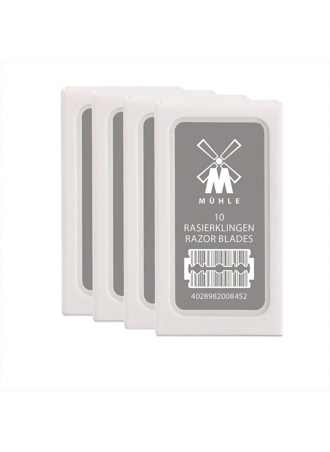 Stainless Steel Safety Razor Blades | 200 Pack