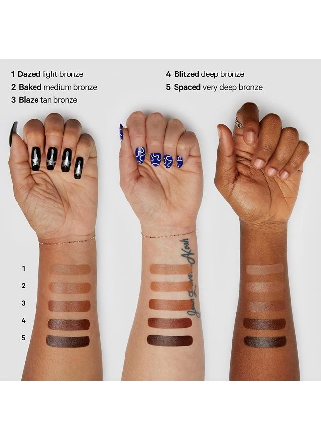 (Blaze) - Matte Bronzer Stick - Buildable Colour, Matte Finish - 6Ml