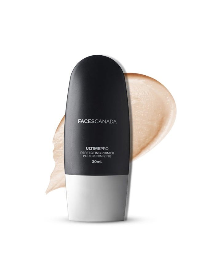 Ultime Pro Perfecting Face Primer | Lightweight & Pore Minimizing | Makes Makeup Long Lasting | Oil Free Matte Primer | 1.01 Fl oz (30ml)