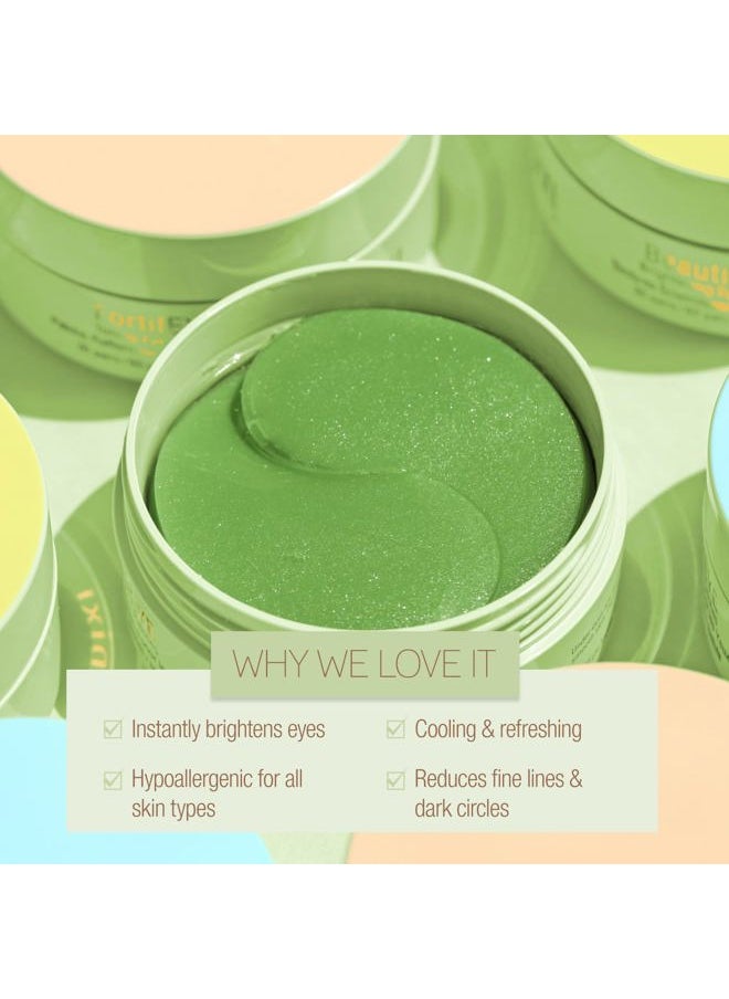 BeautifEYE Hydrogel Under-Eye Patches | Refreshing Eye Patches For Dark Circles | Brighten & Hydrate Under Eyes | 30 Pairs / 60 Patches