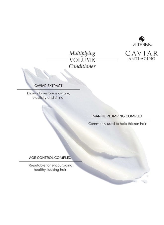 Haircare CAVIAR Anti-Aging Multiplying Volume Conditioner 8.5Fl Oz | For Fine, Limp or Thin Hair | Create Instant Volume and Thickness | Sulfate Free