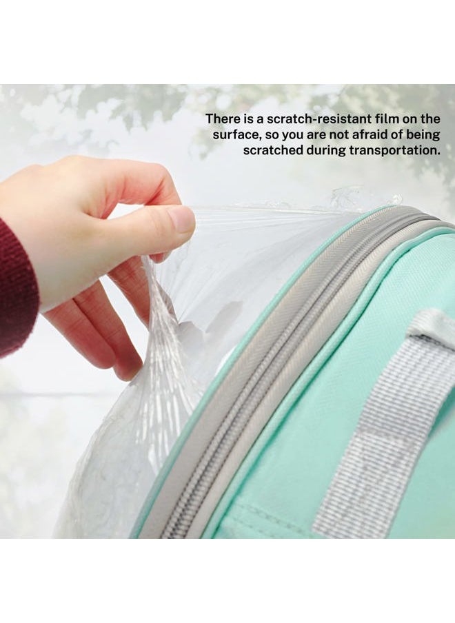 Bird Carrier Backpack Parrot Portable Breathable Bag Pet Bird Lightweight Travel Cage with Standing Perch and Stainless Steel Tray
