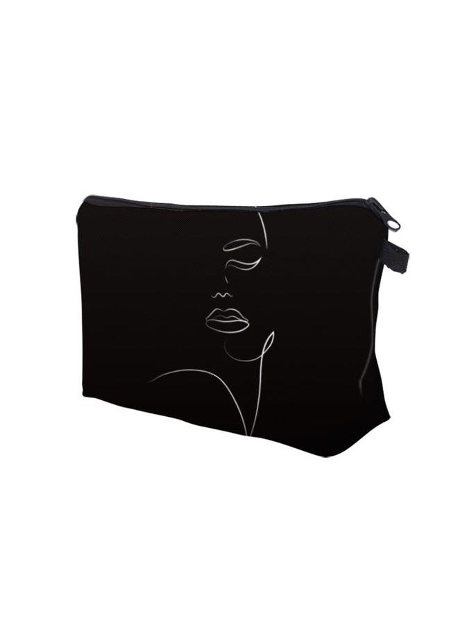 Makeup Case Small, Cosmetic Zipper Bag Waterproof for Purse Mini, Women Cute Traveling Accessories Pouch for Ladies Thanksgiving Christmas Gifts(D2-55884)