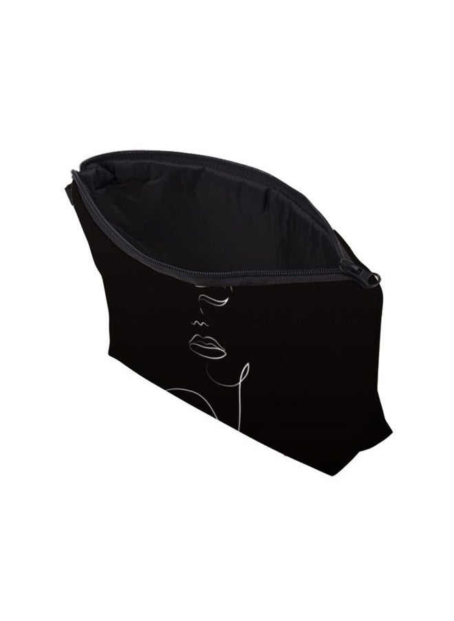 Makeup Case Small, Cosmetic Zipper Bag Waterproof for Purse Mini, Women Cute Traveling Accessories Pouch for Ladies Thanksgiving Christmas Gifts(D2-55884)