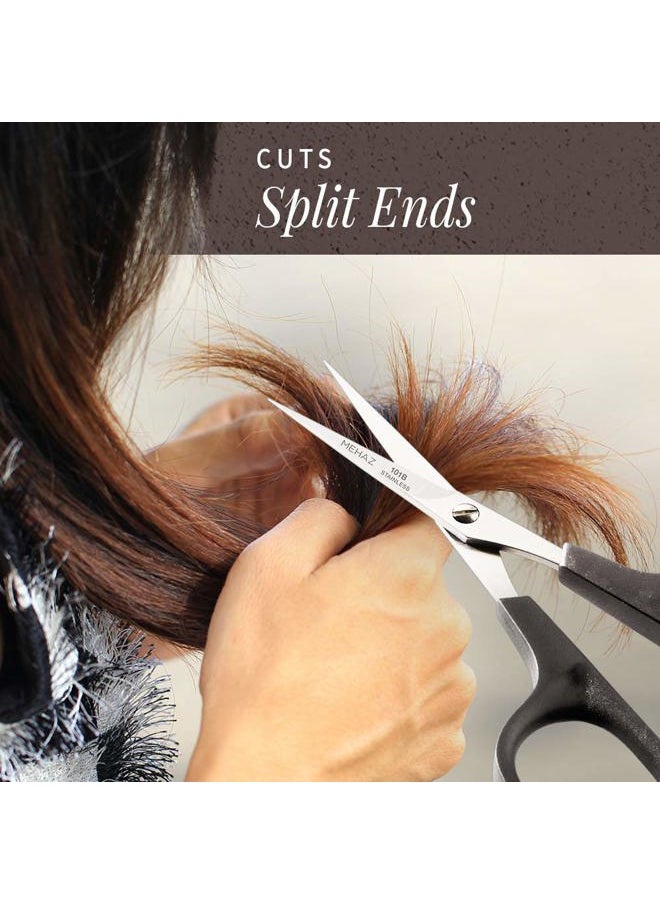 Precision Cut Stainless Steel Scissors to trim nails, brows, facial hair and split ends