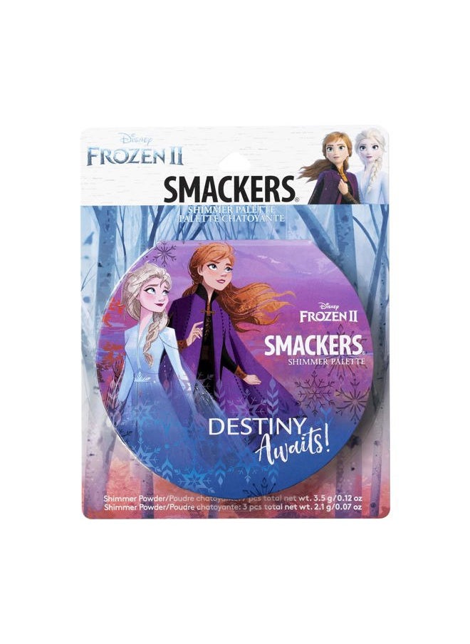 Disney Frozen 2 Glitter Eyeshadow & Blush Makeup Palette, Melt For You Shimmer | Christmas Make Up Collection | Holiday Present | Gift for Girls