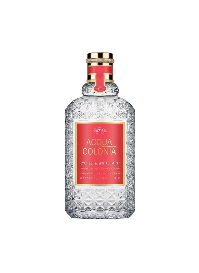 4711 Acqua Colonia Lychee and White Mint by Muelhens for Unisex  57 oz EDC Spray