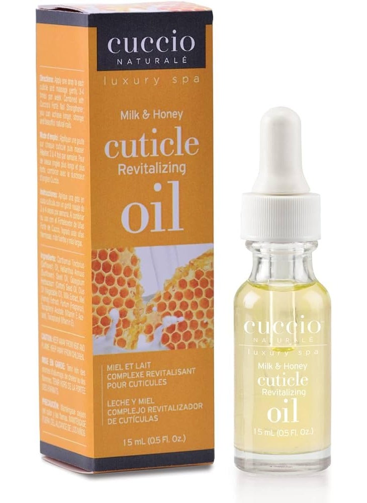 Cuccio Milk & Honey Cuticle Revitalizer Complex Oil 1/2 oz by CUCCIO BEAUTY