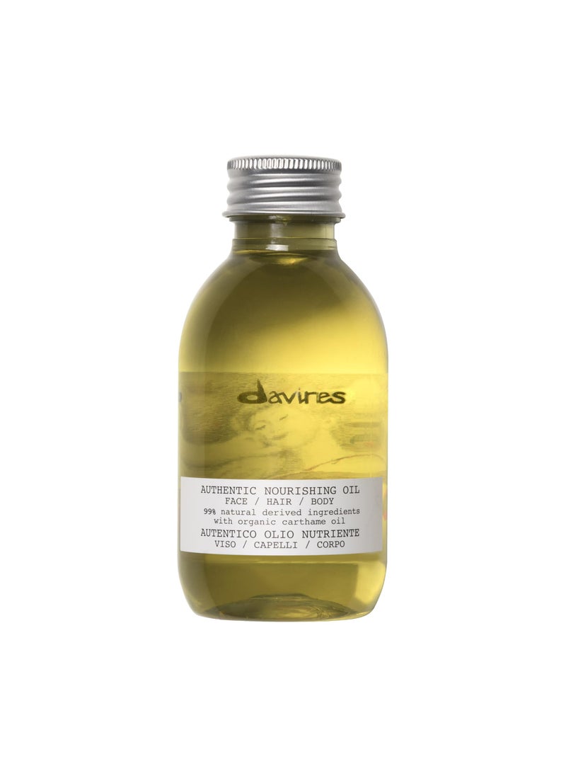 Davines Authentic Nourishing Oil, 4.73 Fl Oz (Pack of 1)